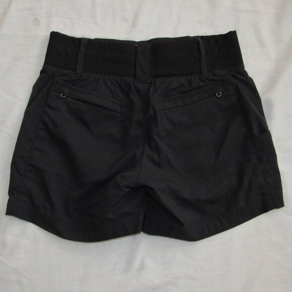 Title Nine Recycled Clamber 2.0 Hiking Shorts 5" Women's sz 2 Black #250904 - Picture 3 of 4